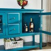 Sideboard Buffet Cabinet Console Table Sideboard Storage Cabinet 2 Glass Door With Adjustable Shelves For Living Room Dining Room Kitchen Hallway - image 2 of 4