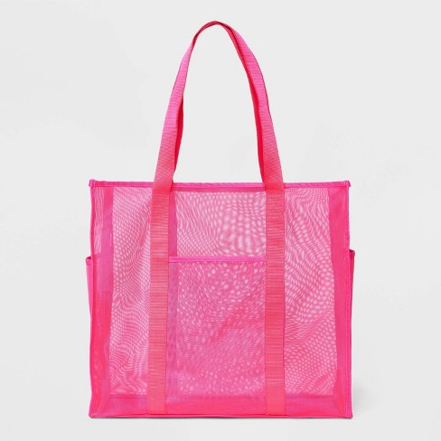 Mesh Tote Handbag - Shade & Shore™ Pink : Target