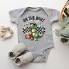The Juniper Shop On The Hunt Dino Baby Short Sleeve Bodysuit - 3 of 4