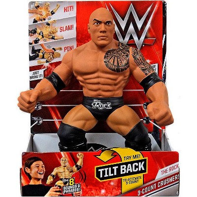 the rock wrestling doll