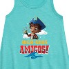 - Santiago of The Sea - Bff Of The Sea Graphic Sleeveless Aline Dress - 2 of 3