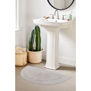 Waterford Collection Cotton Tufted Bath Rug - Home Weavers - 1 of 4