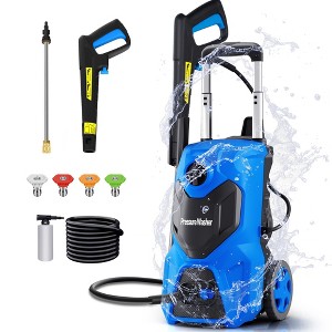 SKONYON Electric Pressure Washer 3.2GPM Power Washer 25FT Hose High Pressure Cleaner for Car Patio Fence and More - 1 of 4