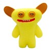 Zuru Fuggler 2.5 Inch Figure 3-Pack | Tan/Yellow, Pink, Green - 3 of 4