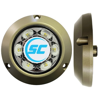 Shadowcaster Marine Lighting SC3 Series Underwater Light - Light Blue/White - SC3BWALSM - Boat Equipment and Parts