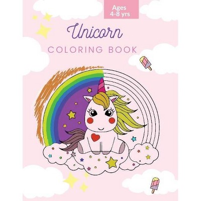 Unicorn Coloring Book - by  Ananda Store (Paperback)