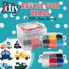 Fuse Beads 8,000pc Rescue Vehicles w Carrier CASE-18 Colors, 12 Unique Templates, 3 Peg Boards, 2 Tweezers, Melt Iron Paper- Art Project, Party Gift - 2 of 4