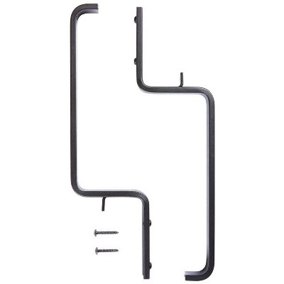 Panacea Black Aluminum 3-3/16 in. H Adjustable Plant Bracket 1 pk
