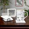 Pavilion Gift Company - Explore - 5" x 5" Framed Glass Plaque - Wall Sign Panels - 3 of 4