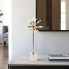 Decorative Crystal Starburst Statue with Base for Home Decor - Stylish Sculpture Accent for Office, Shelf, and Living Room Decor - 4 of 4