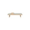 Meridian Furniture,Arlington Chenille Fabric Bench - 4 of 4