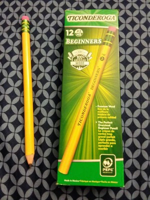 Lot of 8 Chunky Pencils My 1st Ticonderoga Rainbow Scribbles Kids Pencils  Kumon