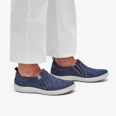 Женские кроссовки Clarks Womens Nalle Lilac Navy Nubuck Sneakers 8 Medium — фото 2