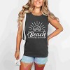 Simply Sage Market Beach Bum Sun Garment Dyed Tank - 2 of 2