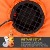 Yukimo - 5ft Inflatable Halloween Decoration - Ghost and Pumpkin LED Yard Display - Waterproof Outdoor Blow Up Decor - 4 of 4