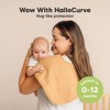 KeaBabies 4pk Hallo Baby Burp Cloths, Organic Cotton Burp Cloth for Girls, Boys, Soft & Absorbent Burping Cloths - 3 of 4