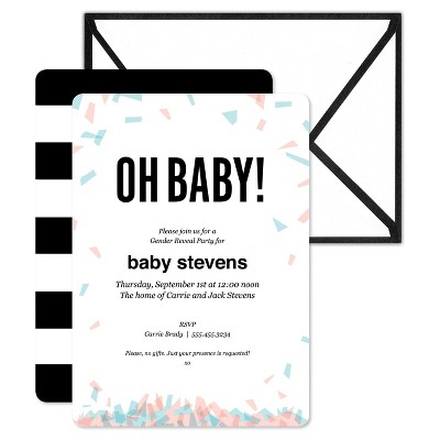 target baby invitations