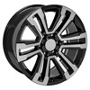 OE Wheels CV44 20 Inch Rim Fits Yukon Denali Style 6x139.7 20x9 Gloss Black Machined - Hollander 5822 (1) - 4 of 4