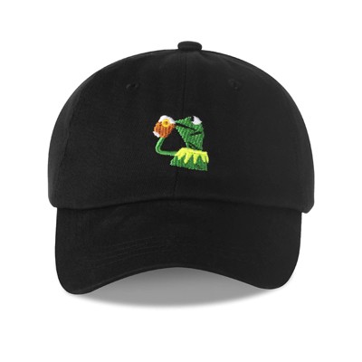 Nertpow Adjustable Kermit The Frog Embroidered Baseball Cap - Unisex Classic Dad Trucker Hat