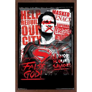 Trends International DC Comics Movie - Batman v Superman - False God Framed Wall Poster Prints