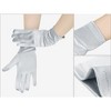 INSPIRE CHIC Women's Satin Lightweight Wrist Length Gloves - 3 of 4