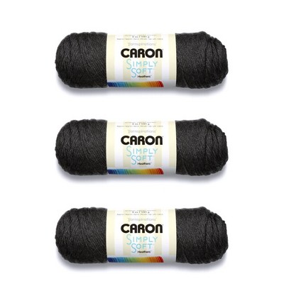 Caron Simply Soft Abyss Speckle Yarn - 3 Pack Of 141g/5oz - Acrylic - 4  Medium (worsted) - 235 Yards - Knitting/crochet : Target