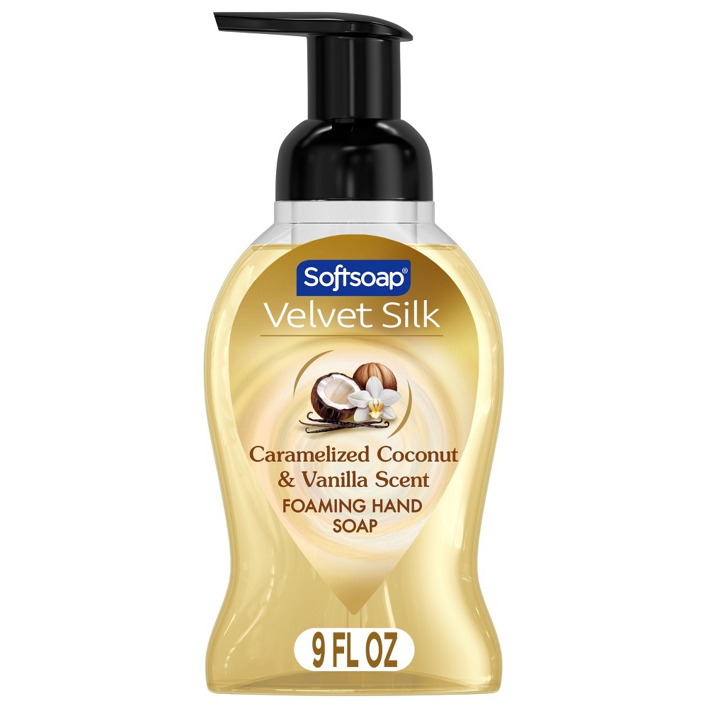 Softsoap Velvet Silk Caramelized Coconut & Vanilla Foaming Hand Soap - 9 fl oz