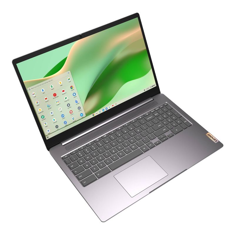 Lenovo 15.6&#34; Touchscreen IdeaPad 3 Chromebook - Intel Pentium - 4GB RAM Memory - 128GB Storage - Gray (82N4002SUS), 5 of 19