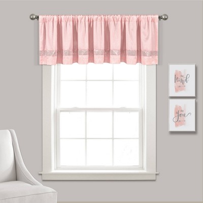 18"x84" Night Sky Valance Blush - Lush Décor