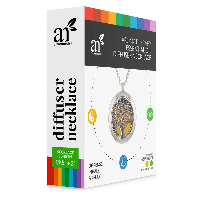 artnaturals Wearable Necklace Essential Oil Diffuser - Unscented - 1ct, 4 of 5
