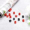 Unique Bargains Color Coding Plastic Reusable Clothes Hanger Marker 3XL Black Pack of 100 - 4 of 4