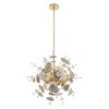 Livex Lighting Circulo 6 - Light Chandelier in  Satin Brass - 2 of 4