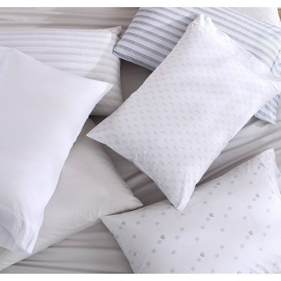 Queen White Cotton Percale Cool Zone Sheet Set