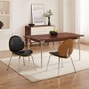 Art Leon Bentwood and Faux Leather Dining Chairs - 2 of 4