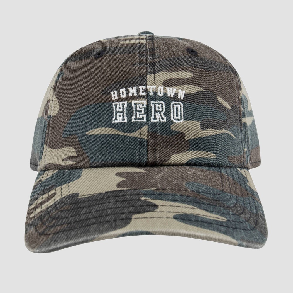 Wemco Father's Day Hometown Camo Hero Baseball Hat - Green