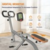 Naysaye Exercise Training Full Body Squat Row Trainer Foldable Steel Frame for Home Gym, Gray and Orange, 38.1"*22.8"*45.6" - 4 of 4