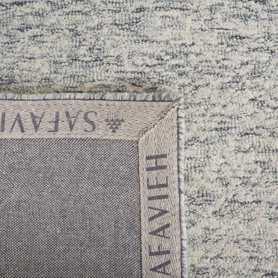 Elegance Gray 4' x 6' Hand-Tufted Wool Area Rug