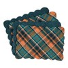 C&F Home 13'' x 19'' Troy Plaid Rectangle Cotton Reversible Placemat, Set Of 6 - 3 of 4
