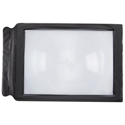 The Lakeside Collection Extra Large Magnifier - Ultra Zoomed for Hard to See Small Items - 3X