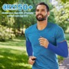 Unique Bargains Nylon Breathable Sun Protection Compression Arm Sleeves 1 Pair - 4 of 4