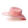 Western Express Felt Finish Western Cattleman Hat with Hat Band - 3 of 4