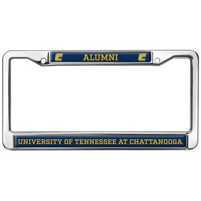 U of Tennessee - Chattanooga Alumni Full Size Standard License Plate Metal Frame
