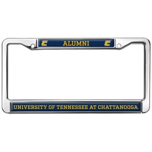 U of Tennessee - Chattanooga Alumni Full Size Standard License Plate Metal Frame - 1 of 4
