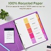 Avery Ready Index Customizable Table of Contents Asst Dividers 5-Tab Ltr 3 Sets 11080 - 3 of 4