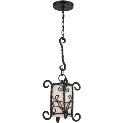 John Timberland Savannah 9 1/2" Wide Black Mini Pendant