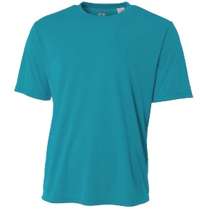 Hardcore Men's Short Sleeve Rash Guard Surf Shirt - Relaxed Fit Swimwear Designed for Combined Comfort and Performance - 1 of 4