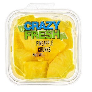 Crazy Fresh Cut Pineapple Chunks - 12oz - 1 of 3