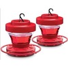 Detachable buzzer with capacity water supply device with hooks, plastic, birdcage bird feeder, detachable bird feeder - 2 of 4
