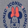 Women's - Disney - Minnie Iconic Repeated Short Sleeve Graphic T-Shirt - 2 of 4