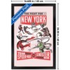 Trends International Marvel: Marvel Vs - Fight For New York Framed Wall Poster Prints - 3 of 4
